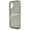 Guess GUHCP16SHCHGSPK iPhone 16 6.1 czarny/black hardcase IML Heart